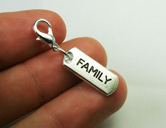 Clip Charm | Neue Baby Armband Familie Mom Charme Planer Zubehör Notizbuch Scc523 von katscharms