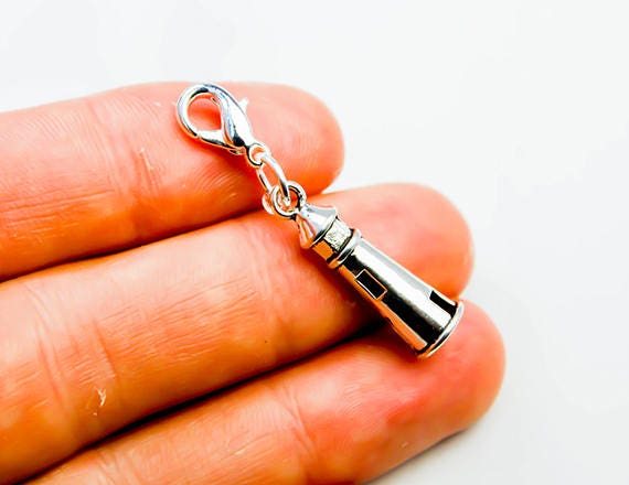Leuchtturm-Anhänger | Auf Armband Charm Hinzufügen Geschenk-Reißverschluss-Clip-Charm Am Meer Reißverschluss Atlantik Geschenkanhänger 908 von katscharms