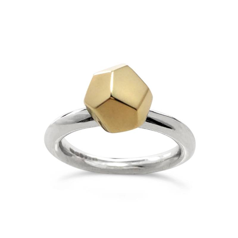 Decca Ring 9Ct Gold Und Silber Decca Ring 9Ct Gold Und Silber von katzahranjewellery