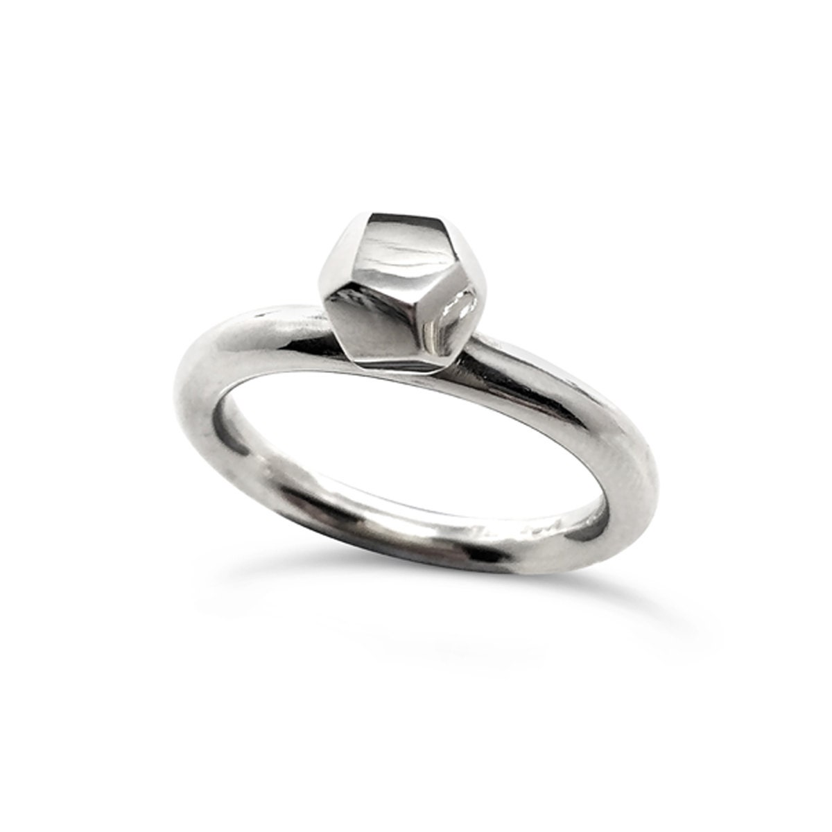 Decca Ring Silbernen 6mm Decca Ring Silbernen 6mm von katzahranjewellery