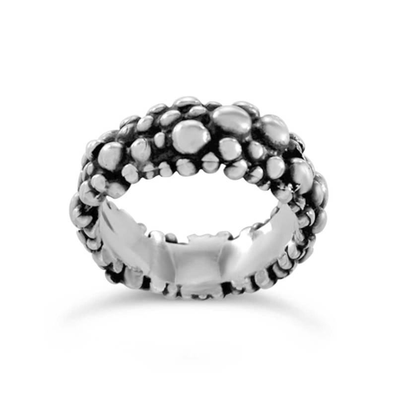 Molekül Ewigkeit Ring Oxidiert Silber 8mm Breit Molekül Ewigkeit Ring Oxidiert Silber 8mm Breit von katzahranjewellery