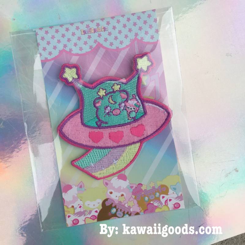 Trixie The Alien Ufo Patch, Bären Patches, Kawaii Süße Fairykei Süßer Alien Süß von kawaiigoods