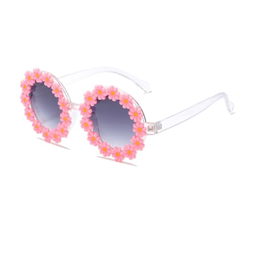 kawehiop Kleine Mädchen Geschenke, einzigartige Sonnenbrillen für Kinder, Materialien, Mädchen Sonnenbrillen im Alter von 6–8 Jahren, Kinder Sonnenbrillen, Mädchen Sonnenbrillen für Kinder, Rosa von kawehiop