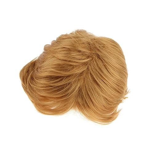 kawehiop Modische kurze goldene Perücke, synthetische blonde Cosplay Perücke, Donald Trump, Kostüm Requisite, Typ 1, 1 Stück von kawehiop