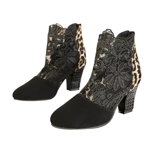 kaxnheye Bedruckte Damen-Stiefeletten, römische Retro-Stiefel, große Größe, gemütlich, stilvolle Schuhe mit seitlichem Reißverschluss, Frühlings-, Herbst- und Winterschuhe, mittelhoher Absatz, runde kaxnheye Bedruckte Damen-Stiefeletten, römische Retro-Stiefel, große Größe, gemütlich, stilvolle Schuhe mit seitlichem Reißverschluss, Frühlings-, Herbst- und Winterschuhe, mittelhoher Absatz, runde von kaxnheye