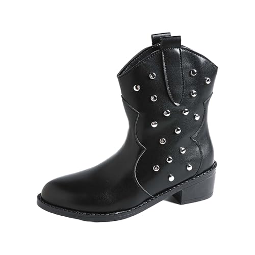 kaxnheye Damen-Stiefeletten, römische Retro-Stiefel, große Größe, gemütlich, stilvolle Schuhe mit seitlichem Reißverschluss, Frühlings-, Herbst- und Winterschuhe, mittelhoher Absatz, runde Zehenpartie kaxnheye Damen-Stiefeletten, römische Retro-Stiefel, große Größe, gemütlich, stilvolle Schuhe mit seitlichem Reißverschluss, Frühlings-, Herbst- und Winterschuhe, mittelhoher Absatz, runde Zehenpartie von kaxnheye