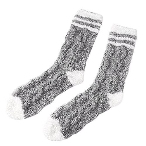 kaxnheye Damen Winter Fuzzy Socken Warme Hausschuhsocken Damen Weiche Fuzzy Schlafsocken Fuzzy Elastische Hausschuhsocken Viertelsocken Frauen Arch, grau, Einheitsgröße kaxnheye Damen Winter Fuzzy Socken Warme Hausschuhsocken Damen Weiche Fuzzy Schlafsocken Fuzzy Elastische Hausschuhsocken Viertelsocken Frauen Arch, grau, Einheitsgröße von kaxnheye