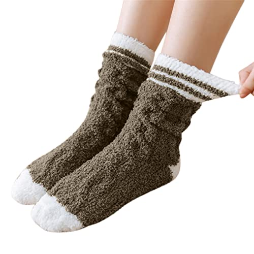 kaxnheye Damen Winter Fuzzy Socken Warme Hausschuhsocken Damen Weiche Fuzzy Schlafsocken Fuzzy Elastische Hausschuhsocken Viertelsocken Frauen Arch, grün, Einheitsgröße kaxnheye Damen Winter Fuzzy Socken Warme Hausschuhsocken Damen Weiche Fuzzy Schlafsocken Fuzzy Elastische Hausschuhsocken Viertelsocken Frauen Arch, grün, Einheitsgröße von kaxnheye