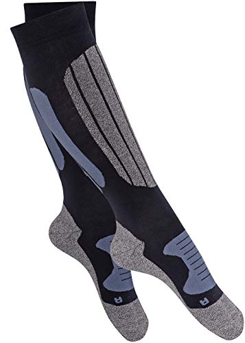 1 Paar Kniestrümpfe Trekkingsocken Skisocken Marine Gr. 39-42 von kbsocken