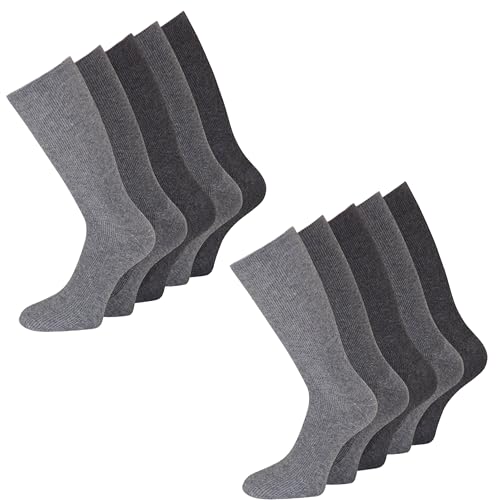 Herrensocken Businesssocken grau (39-42) von kbsocken