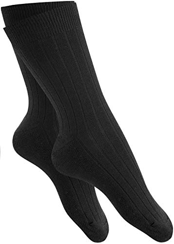 kb-Socken Herrensocken Socken ohne Gummi für Diabetiker geeignet 39-42 43-46 47-50 10 Paar (43-46, Schwarz) von kb-Socken