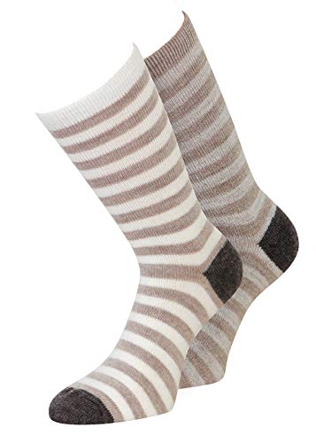 Alpaka Socken Damen Herren – Warme Thermosocken aus Alpakawolle – Dicke Winter Wollsocken – Kuschelsocken für kalte Füße – Weich & Atmungsaktiv – Größe 35–50 von kbsocken