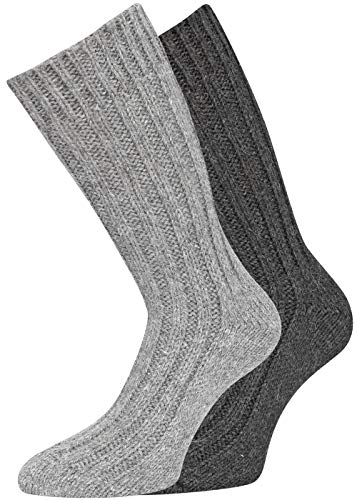 Alpaka Socken Wollsocken Herren Damen Wintersocken (35-38) von kbsocken