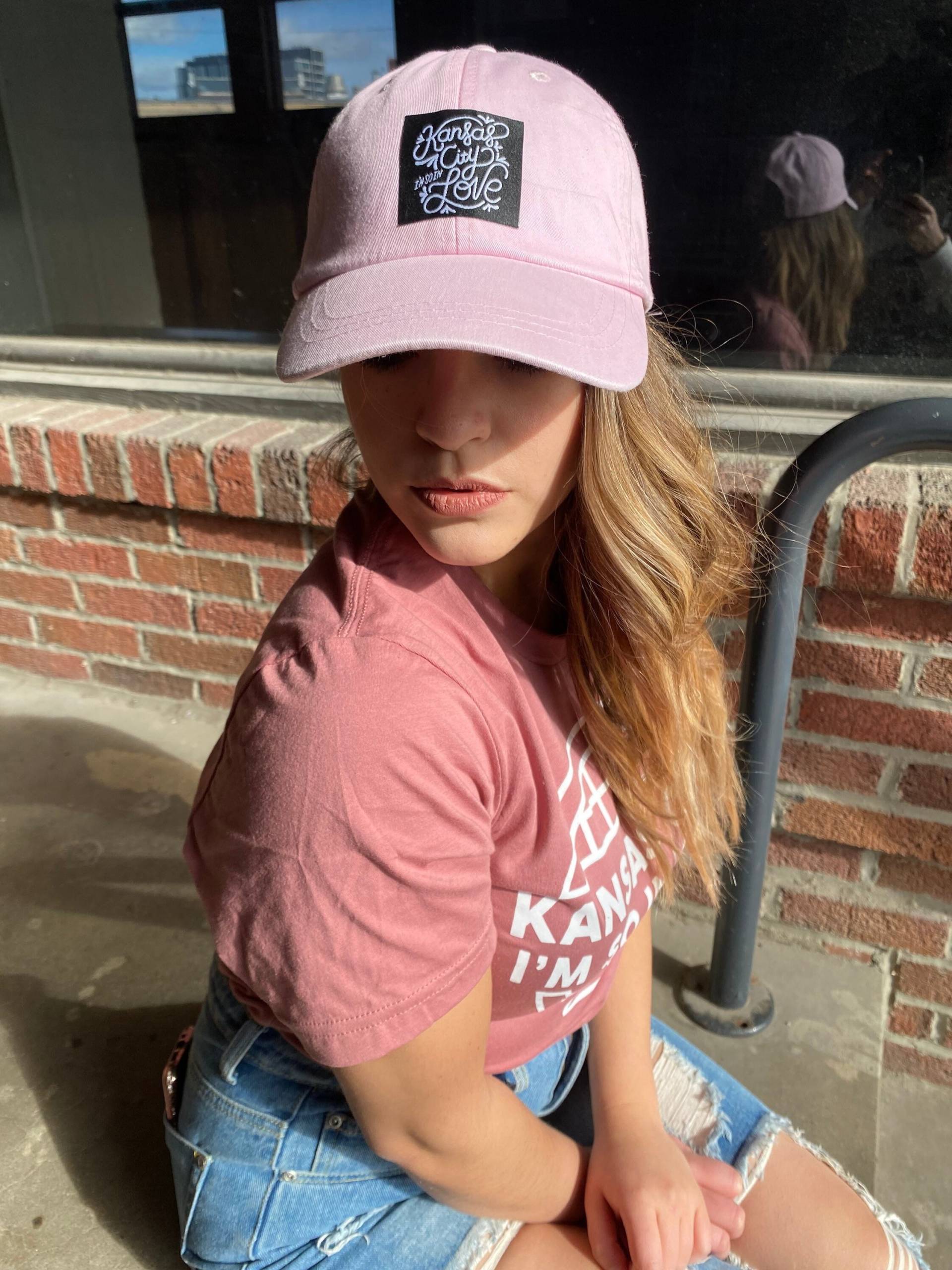 Pink/Kansas City I'm So in Love Ball Cap Pink/Kansas City I'm So in Love Ball Cap von kcimsoinlove