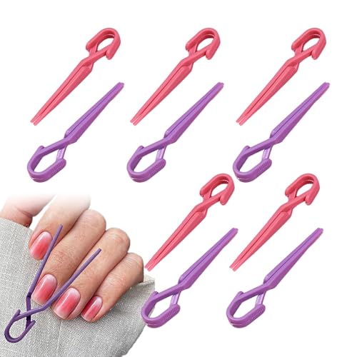 10 Stück Nagellackschutz Für Finger, Hübsches Nagellack-Schutz-Set, Rutschfest, Wiederverwendbar, Einfaches, Selbstgemachtes Nagelkunst-Zubehör, Geeignet Für Damen-Fingersalon 10 Stück Nagellackschutz Für Finger, Hübsches Nagellack-Schutz-Set, Rutschfest, Wiederverwendbar, Einfaches, Selbstgemachtes Nagelkunst-Zubehör, Geeignet Für Damen-Fingersalon von kdkskss