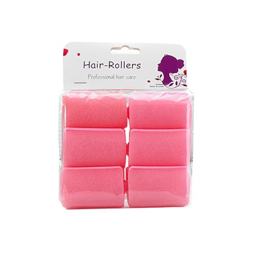 6 Stücke Weicher Schaumstoff-Lockenstab, Selbsthaftender Lockenstab Ohne – Leicht Zu Tragen, Schont Die Haarqualität, Geeignet Für Frauen Mädchen Haarstyling 6 Stücke Weicher Schaumstoff-Lockenstab, Selbsthaftender Lockenstab Ohne – Leicht Zu Tragen, Schont Die Haarqualität, Geeignet Für Frauen Mädchen Haarstyling von kdkskss
