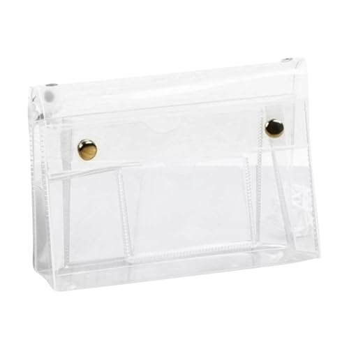 kdkskss Reise Make-up Tasche | 6 Fächer Etui - Klare Aufbewahrung Für Kosmetik Schreibwaren Erwachsene Jugendliche Schule Reise von kdkskss