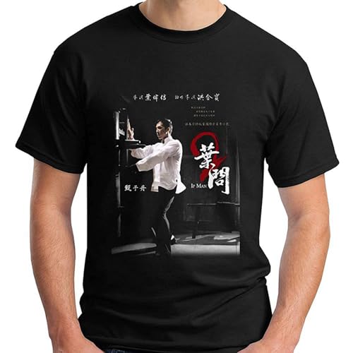 New Ip Man 3 Kungfu Wing Chun Movie Black Men's T-Shirt Size XXL von kdw