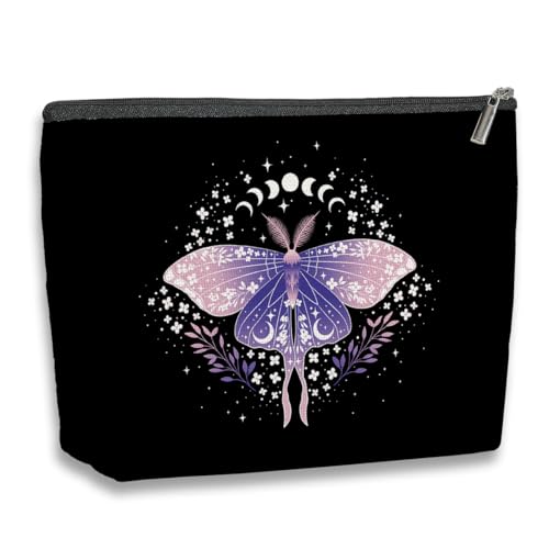 kdxpbpz Make-up-Tasche, Kosmetiktasche, Reise-Kulturbeutel, Make-up-Organizer mit Reißverschluss, Farbe 15 von kdxpbpz