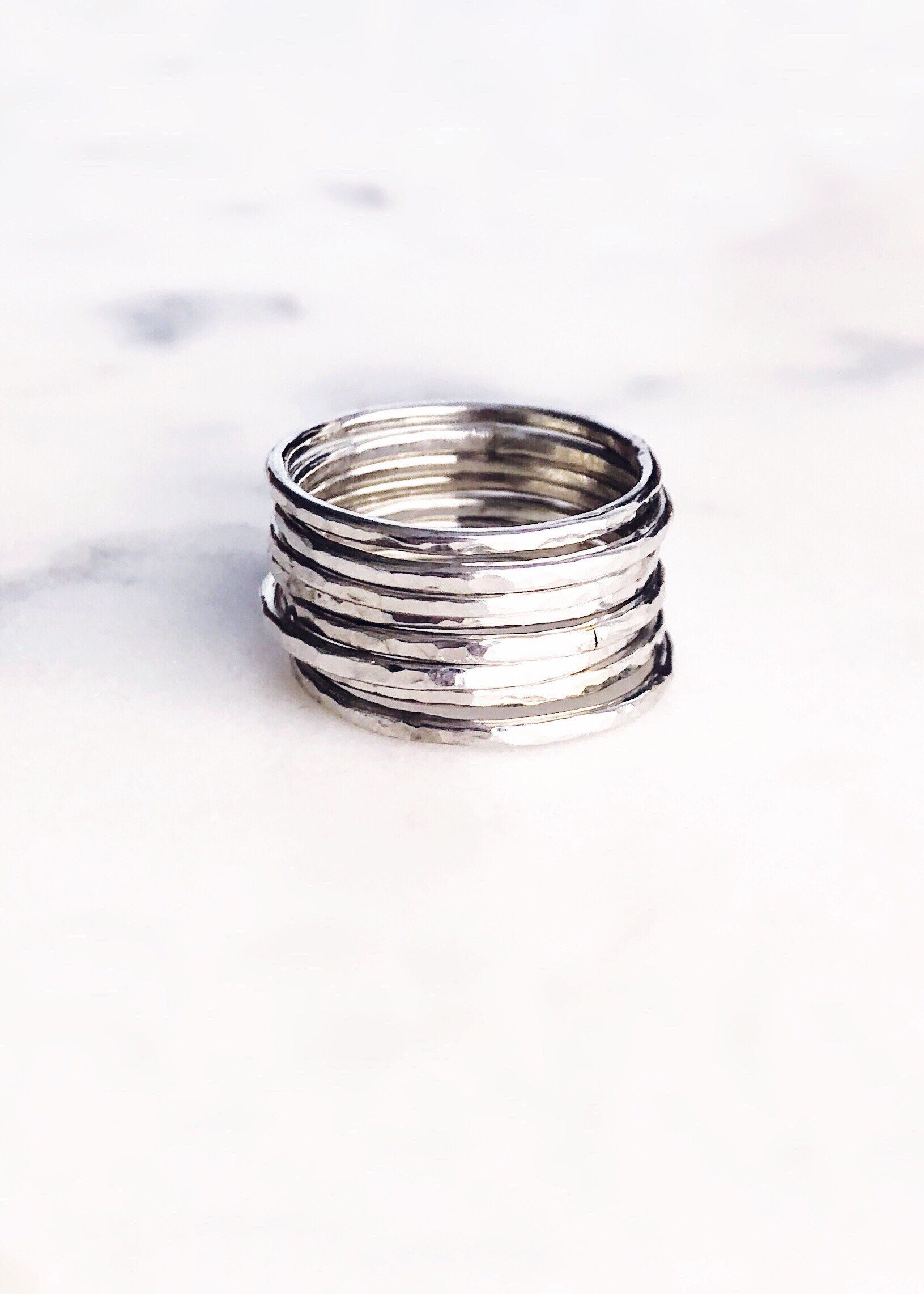 Feiner Silber Stapelring - Kaiko von kealohajewelry