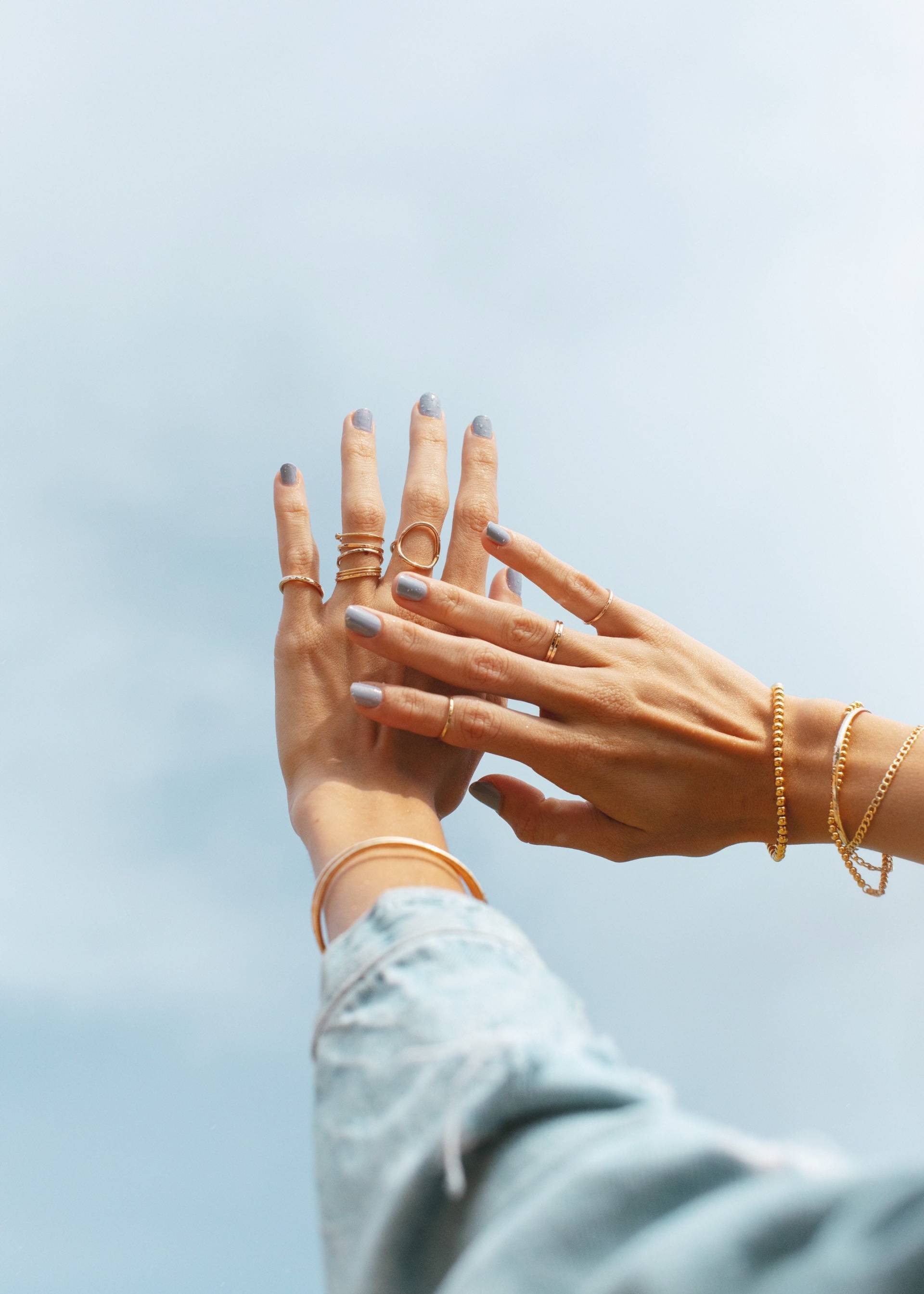 Gold Dicker Stapelring - Ailani von kealohajewelry