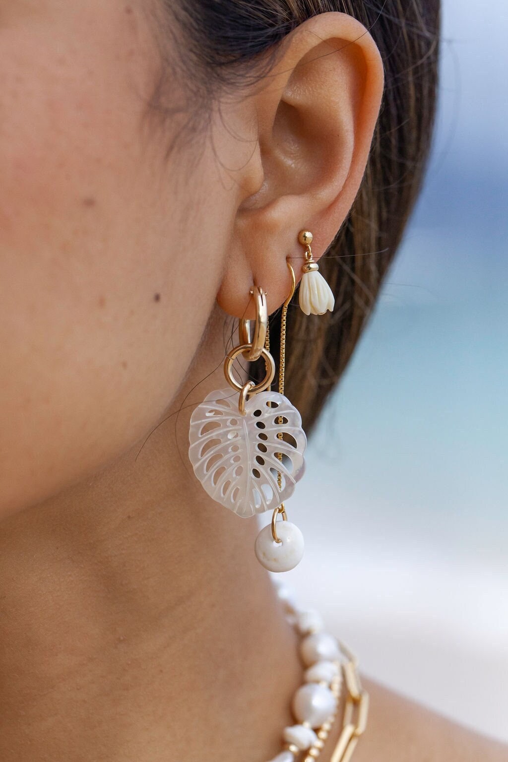 Pikake Ohrstecker - Aloalo von kealohajewelry