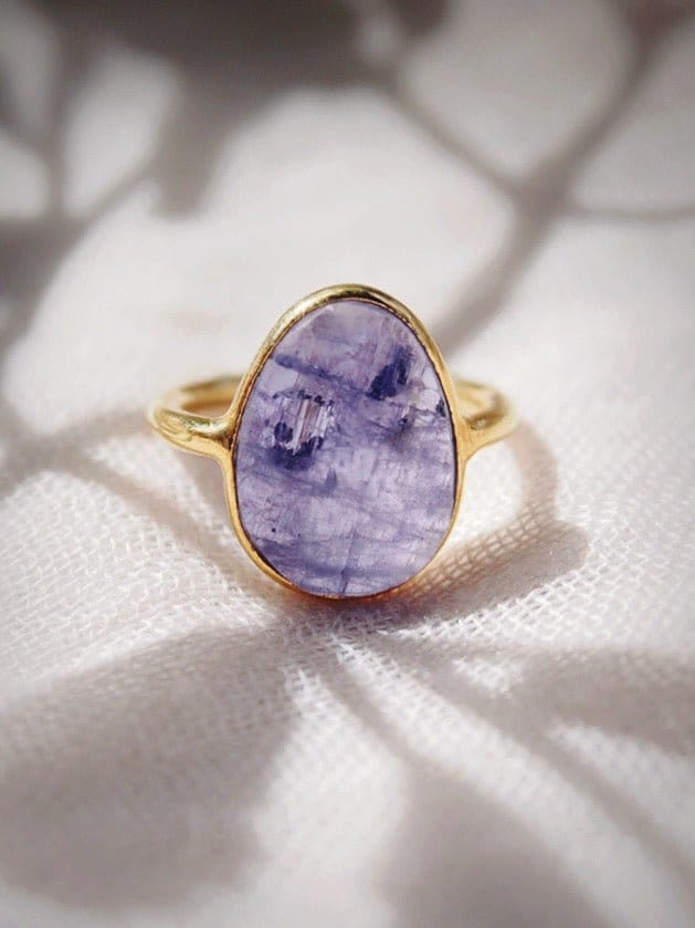 statement Tansanit Ring - Kila von kealohajewelry