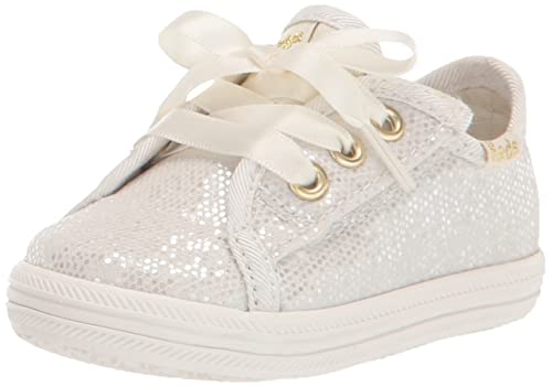 Keds Kids Baby Kickstart Crib Celebrations Sneaker, Ivory, 1 US Unisex Infant von keds