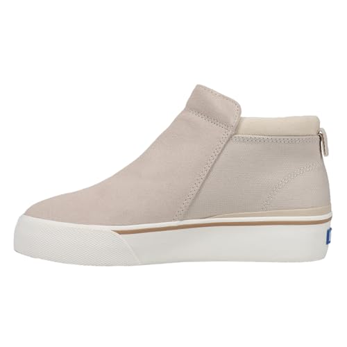 keds Damen Cooper Zip Bootie Wildleder/Canvas Gummistiefel, Latte, 37 EU von keds