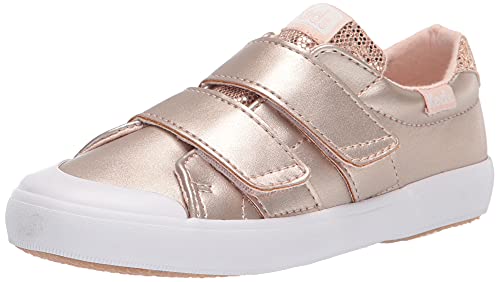 Keds unisex child Courtney Hook & Loop Sneaker, Rose Gold, 11.5 Little Kid US von keds