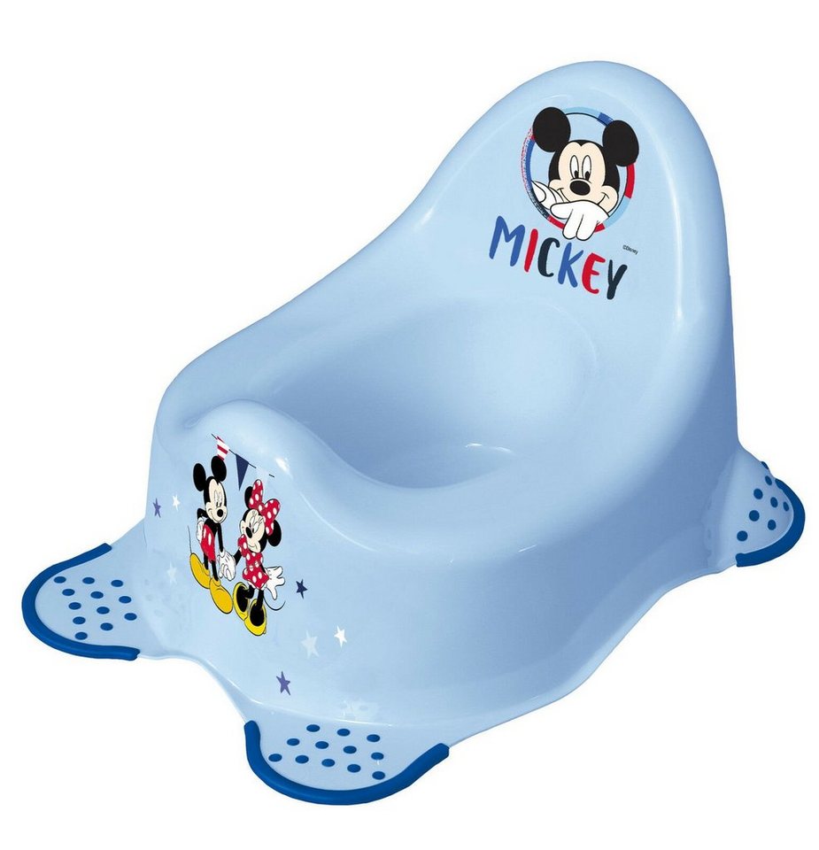 keeeper Töpfchen Töpfchen Disney Micky blau + Anti-Rutsch-Funktion von keeeper