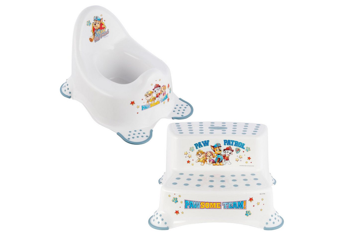 keeeper Toilettentrainer Paw Patrol Töpfchen rutschfeste Plattform keeeper Toilettentrainer Paw Patrol Töpfchen rutschfeste Plattform von keeeper