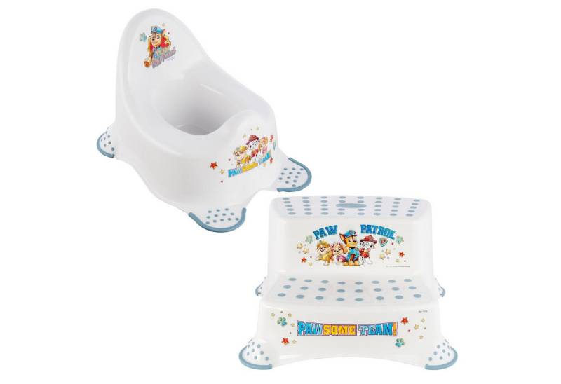 keeeper Toilettentrainer Paw Patrol Töpfchen rutschfeste Plattform von keeeper