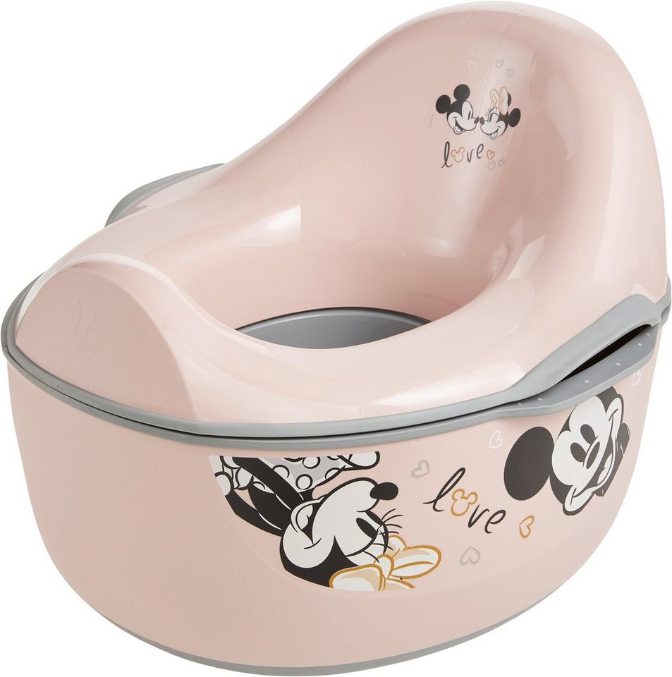 keeeper Toilettentrainer kasimir babytopf deluxe 4in1, minnie nordic pink, Made in Europe, FSC® - schützt Wald - weltweit von keeeper