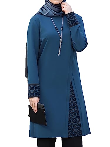 Abaya für Frauen gebetskleidung für Frauen Abaya Muslim Damen Hijab Kleid muslimische Kleider Damen arabische Kleidung Damen islamische Hose Zweiteiliges Set Damen(ohne Hijab) von keephen