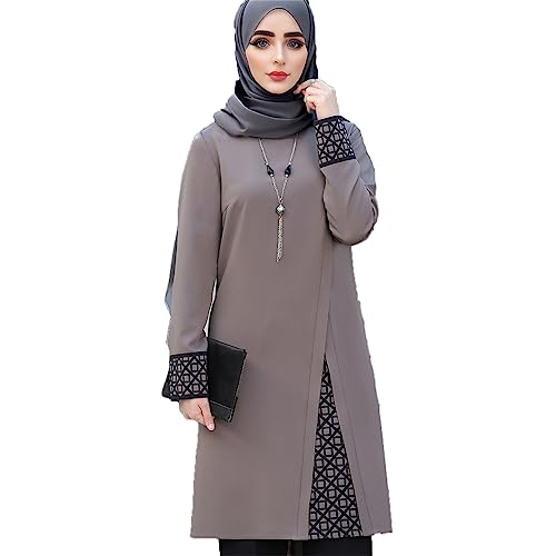 Abaya für Frauen gebetskleidung für Frauen Abaya Muslim Damen Hijab Kleid muslimische Kleider Damen arabische Kleidung Damen islamische Hose Zweiteiliges Set Damen(ohne Hijab) von keephen