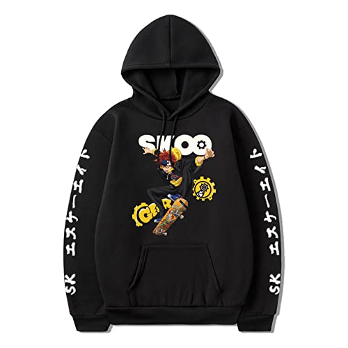 SK8 The Infinity Reki Kyan Hoodie Erwachsene SK8 Reki Cosplay Kostüm Langarm Anime Sweatshirt Pullover von keephen