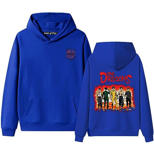 Li Xiaolong Dragon 3D-Gedruckter Kapuzenpullover - Herren Kung Fu Li Xiaolong Dragon Cartoon Grafik Pullover Langarm Pullover Sweatshirt von keepmore