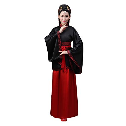 keepmore Chinesisch Hanfu Kostüm - Vintage Tang Anzug Traditionell Uralt Prinzessin Performance Bekleidung Tanz Kleid von keepmore