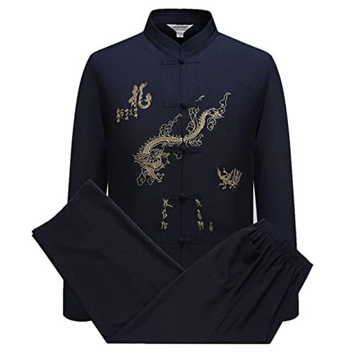 keepmore Chinesisch Kleidung Tang Anzug - Traditionell China Ancient Kostüm Kampfkunst Tangzhuang Kung Fu Lange Ärmel/Kurzarm Jacke Anzug Hemd Outfit Uniform für Herren keepmore Chinesisch Kleidung Tang Anzug - Traditionell China Ancient Kostüm Kampfkunst Tangzhuang Kung Fu Lange Ärmel/Kurzarm Jacke Anzug Hemd Outfit Uniform für Herren von keepmore
