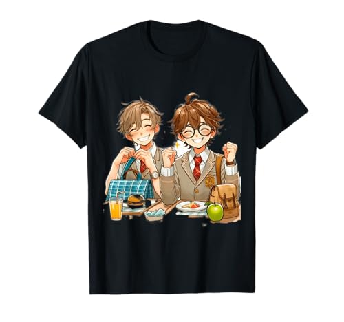 Jungen 1. Klasse Mittagessen Zeit T-Shirt Jungen 1. Klasse Mittagessen Zeit T-Shirt von keicyan