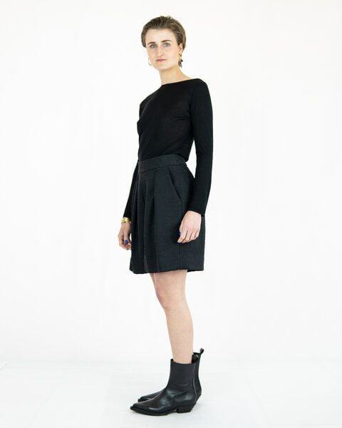 keijn Bermuda ANTILI – Hoch taillierte Bermuda aus Jacquard von keijn