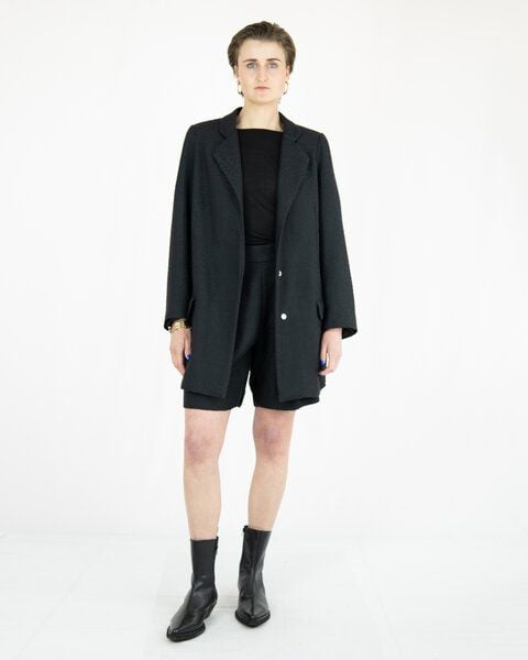 keijn Blazer ANTILI – Oversized Blazer aus Jacquard mit geschlitztem Rückensaum von keijn