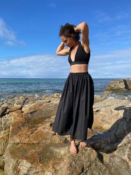 keijn ZERO Hosenrock lang, schwarz von keijn