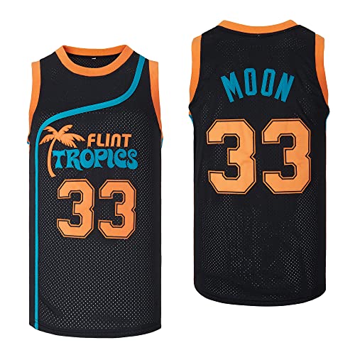 kekambas Herren #33 Moon Flint Tropics Movie Basketball Jersey Stitched kekambas Herren #33 Moon Flint Tropics Movie Basketball Jersey Stitched von kekambas