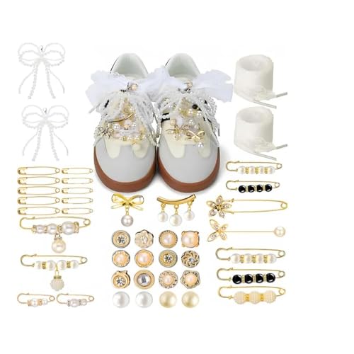 KELAV Schuhschmuck für Sneakers 43 Stücke,Schuh Schmuck,DIY Dekoration Sneakers,Enthalten Bögen Clips Pins Schuhzubehör Shoe Charms für Kinder und Erwachsene,Taschen,Geschenke KELAV Schuhschmuck für Sneakers 43 Stücke,Schuh Schmuck,DIY Dekoration Sneakers,Enthalten Bögen Clips Pins Schuhzubehör Shoe Charms für Kinder und Erwachsene,Taschen,Geschenke von kelav
