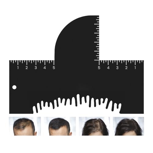 keloppasit Friseur Enhancement – Haaransatz-Optimierungsbrett, Karte zur Verbesserung der Haarkonturierung mit Skala für Männer und Frauen, Styling, Rasur, Trimmen von Bart und Schnurrbart keloppasit Friseur Enhancement – Haaransatz-Optimierungsbrett, Karte zur Verbesserung der Haarkonturierung mit Skala für Männer und Frauen, Styling, Rasur, Trimmen von Bart und Schnurrbart von keloppasit
