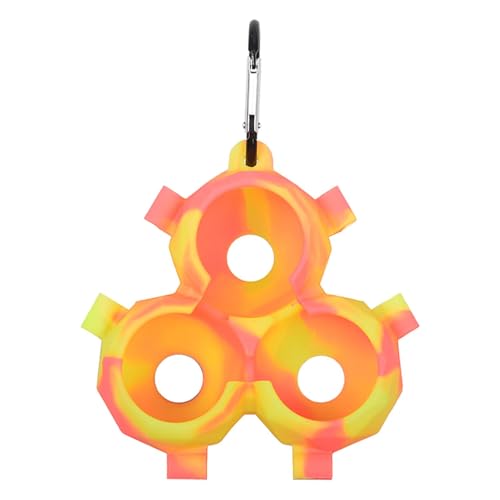 keloppasit Golfballhalter-Etui,Golfballhalter,Weiche Silikon-Schutzhülle | Tragbare Golfball-Tragetasche, Golfball-Schutzträger für Männer und Frauen von keloppasit