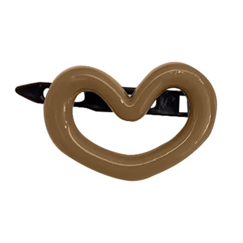 keloppasit Mädchen Haarnadeln | Morandi Haarspange | rutschfeste süße Herzform Haarspange, lebendiges Aussehen Weihnachtsaccessoires von keloppasit