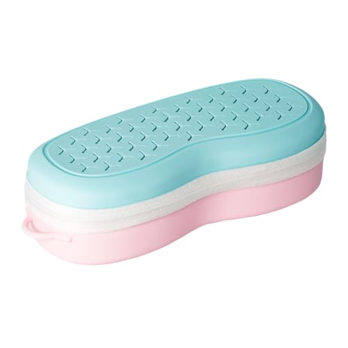 keloppasit Schutzhüllen für Brillen – Schwimmbrillen-Aufbewahrungsetui, atmungsaktiver Silikon-Brillen-Organizer für Outdoor, Reisen, Sommer, Sport, Wasser, Tauchen, Abfluss, Trocknen, Pool keloppasit Schutzhüllen für Brillen – Schwimmbrillen-Aufbewahrungsetui, atmungsaktiver Silikon-Brillen-Organizer für Outdoor, Reisen, Sommer, Sport, Wasser, Tauchen, Abfluss, Trocknen, Pool von keloppasit